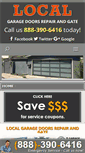 Mobile Screenshot of localgaragedoorsrepair.com